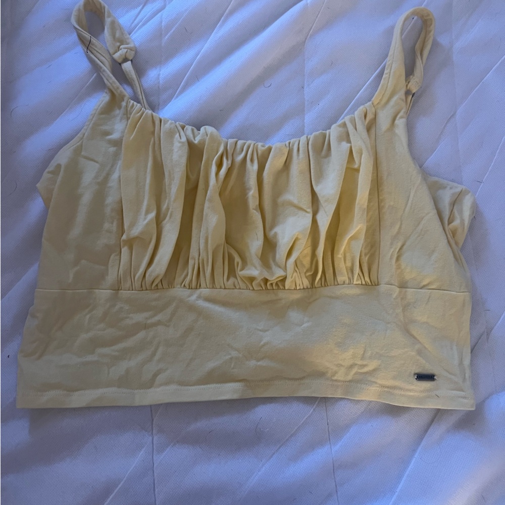 Hollister Yellow Tank